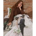 thumbnail image 4 of Personalised Blanket Custom with Picture Text Throw Blanket, Customized Photo Gift Birthday, Holiday, for Dad, Mom, Kids, Pet, Friends or Couples (1 Photo), 4 of 5