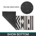 thumbnail image 6 of Boho Black and White Diamond Central Ethnic Pattern Kitchen Rugs Sets Of 2,Anti Fatigue Kitchen Mat Rugs Non Slip Washable,Decorative Kitchen Floor Mats for Kitchen,Sink,Laundry,17"x30"+17"x47", 6 of 7