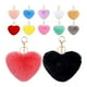 thumbnail image 2 of 12 Uds. De bolas de pompón de corazón, llavero con forma de corazón, colgantes, bolas esponjosas, llavero, decoraciones colgantes, 2 of 6