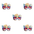 thumbnail image 3 of Marco de anteojos de pluma de colores Advancent DIY carnaval decorativo divertido tocador etapa mascarada, 3 of 6