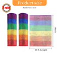 thumbnail image 2 of Cinta decorativa Gouzaak Rainbow Deco, malla, 25 cm x 9 m, 2 rollos, 2 of 7