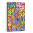 thumbnail image 2 of Epic Art 'Hanging Around Psychedelic Sloth' by Rebecca Wang Art, Acrylic Glass Wall Art, 12"x16", 2 of 8