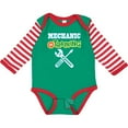 thumbnail image 3 of Inktastic Mechanic in Training Boys or Girls Long Sleeve Baby Bodysuit, 3 of 5