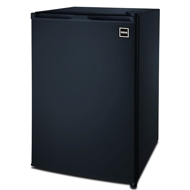 RCA 4.5 Cu ft Single Door Compact Refrigerator RFR464, Black