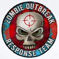 thumbnail image 2 of CafePress - Zombie Outbreak Response Team Infant Bodysuit - Baby Light Bodysuit, Size Newborn - 24 Months, 2 of 4