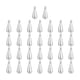 thumbnail image 1 of 30 piezas Colgante de perla Resalte Colgante de perla en forma de gota Accesorios para el cabello DIY Zapatos Bolso Accesorios para pendientes 7x18 mm Forma de pera blanca perla, 1 of 10