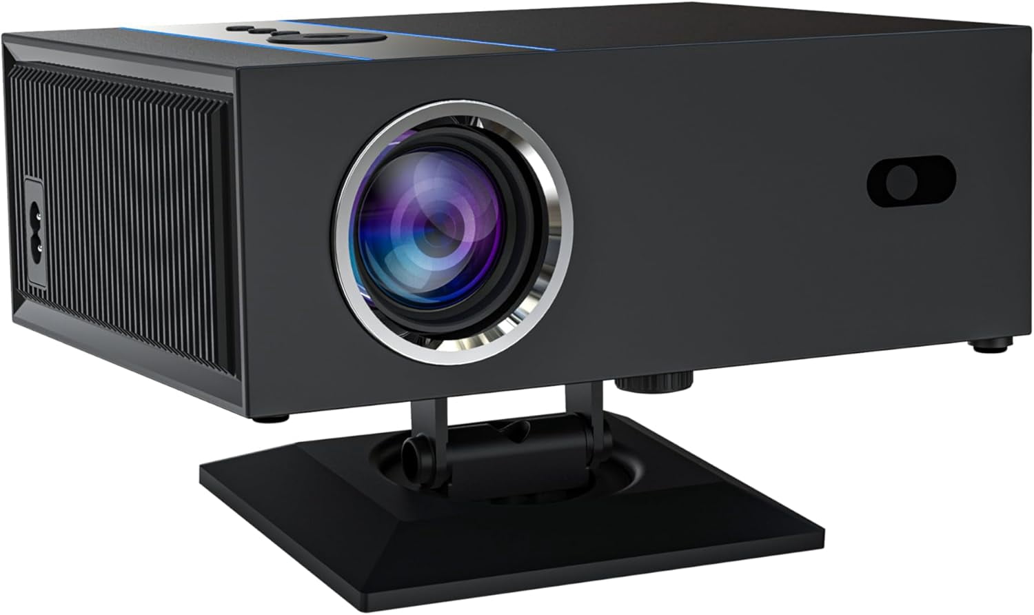 [Official Licensed Apps＆AI Auto Focus] XNANO Projector with Dolby Sound Smart Projector with WiFi 6 and Bluetooth 5.0 Home Theater Projector with Smart Voice Remote Control(Black)