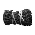 thumbnail image 1 of Red de heno de alimentación lenta, bolsa de malla colgante, alimentador de caballos portátil que ahorra espacio fácil de colgar, bolsa de heno para Negro 50 pulgadas, 1 of 8