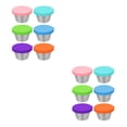 thumbnail image 1 of Billuyoard Taza de condimentos con tapas coloridas, salsas para aderezos para ensaladas, recipiente confiable para aderezos para ensaladas, varios Type4 NO4, 1 of 6