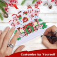 thumbnail image 2 of Personalized Christmas Pendant Resin Pendant Hanging Ornaments for Christmas Tree Decor, 2 of 8