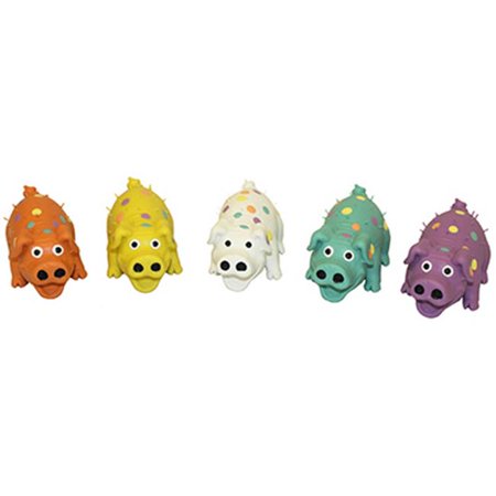 Multipet 61094 3 in. Mini Latex Covered Animal Dog Toy