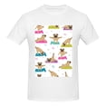 thumbnail image 4 of Bingfone Yoga Dogs Poses Men'S Loose Fit Short-Sleeve Pocket T-Shirt, 4 of 7