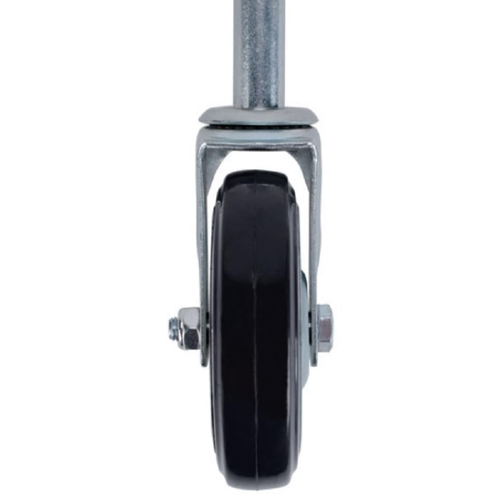 TrueCraftware- 4" Replacement Swivel Caster Without Brake for Bussing/Utility Cart- Heavy Duty Casters Swivel Plate Castor Wheels for Cart