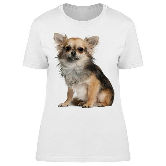 Chihuahua, Sitting And Staring T-Shirt Women -Image by Shutterstock, Female Medium