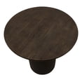 thumbnail image 5 of Sullivan 24'' Solid Wood Round End Table in Dark Brown Finish, 5 of 7