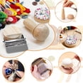 thumbnail image 3 of Hioecau Darning Loom Kit Darning Egg Darning Mushroom Knit Patch Kit Speedweve Mini Darning Loom Thread Large Eye Needles Pin Cushion for Darning Socks Sweaters, 3 of 8
