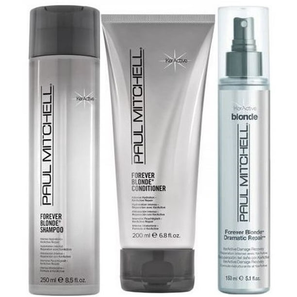 Paul Mitchell Paul Mitchell Forever Blonde Shampoo 8.5oz, Conditioner