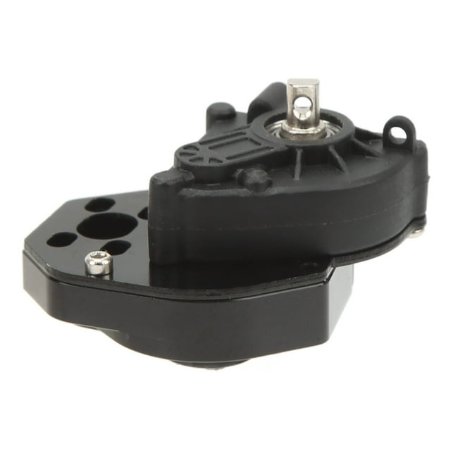 Boîte de Vitesses RC, Boîte de Vitesses de Voiture RC Silencieuse pour 1/24 RC Crawler Noir, Rouge
