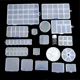 thumbnail image 2 of Transparent Plastic Box DIY Accessories Jewelry Storage Box20 Small SquaresNosize Gao Jinjia unisex, 2 of 2