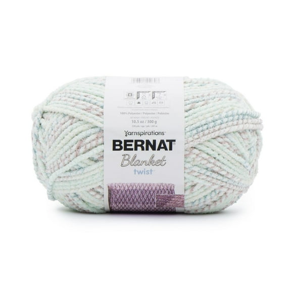 Bernat® Blanket Twist™ Yarn, Polyester #6 Super Bulky, 10.5oz/300g, 220 Yards