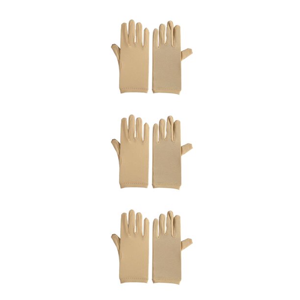 Guantes de Spandex Injueey para mujer ropa de mano vestido elástico acogedor protector solar estiramiento fino Type1 NO1