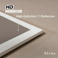 thumbnail image 5 of Eviva Sun 60" Glossy White Full Framed Bathroom Wall Mirror, 5 of 7