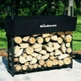 thumbnail image 1 of Woodhaven 36 WRC CAMO BR 3 ft. 36 WRC Heavy-Duty Firewood Rack with Cover, Brown, 1 of 1