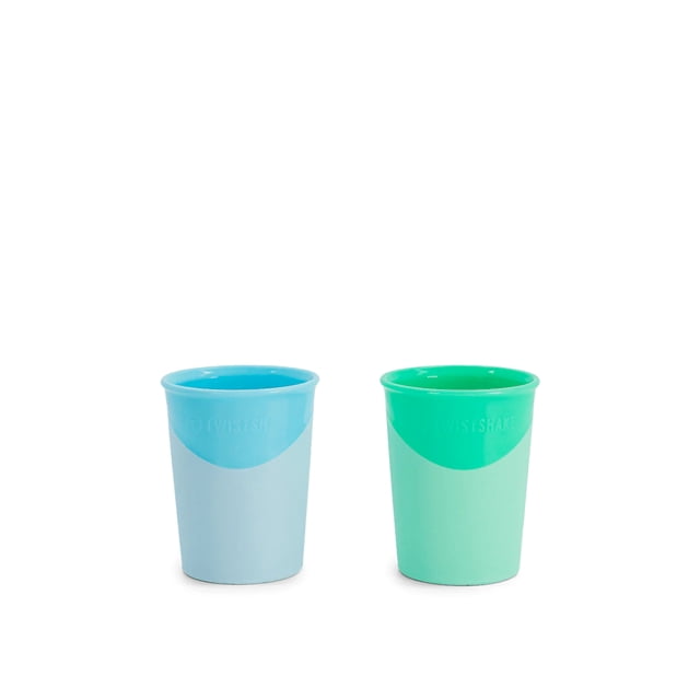 Set de 2 Vasos Twistshake 170 ml para Bebé 6+ Meses con Superficie Engomada Libres de BPA