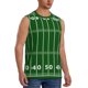 thumbnail image 2 of Fotbe American Football Field1 Men's Camiseta sin Mangas Estampada para Hombres, Playera Casual para Gimnasio, Entrenamiento, Playa-Large, 2 of 7