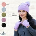 thumbnail image 3 of Britt's Knits Powder Knit Screen-Compatible Gloves - Purple (Womens), 3 of 6