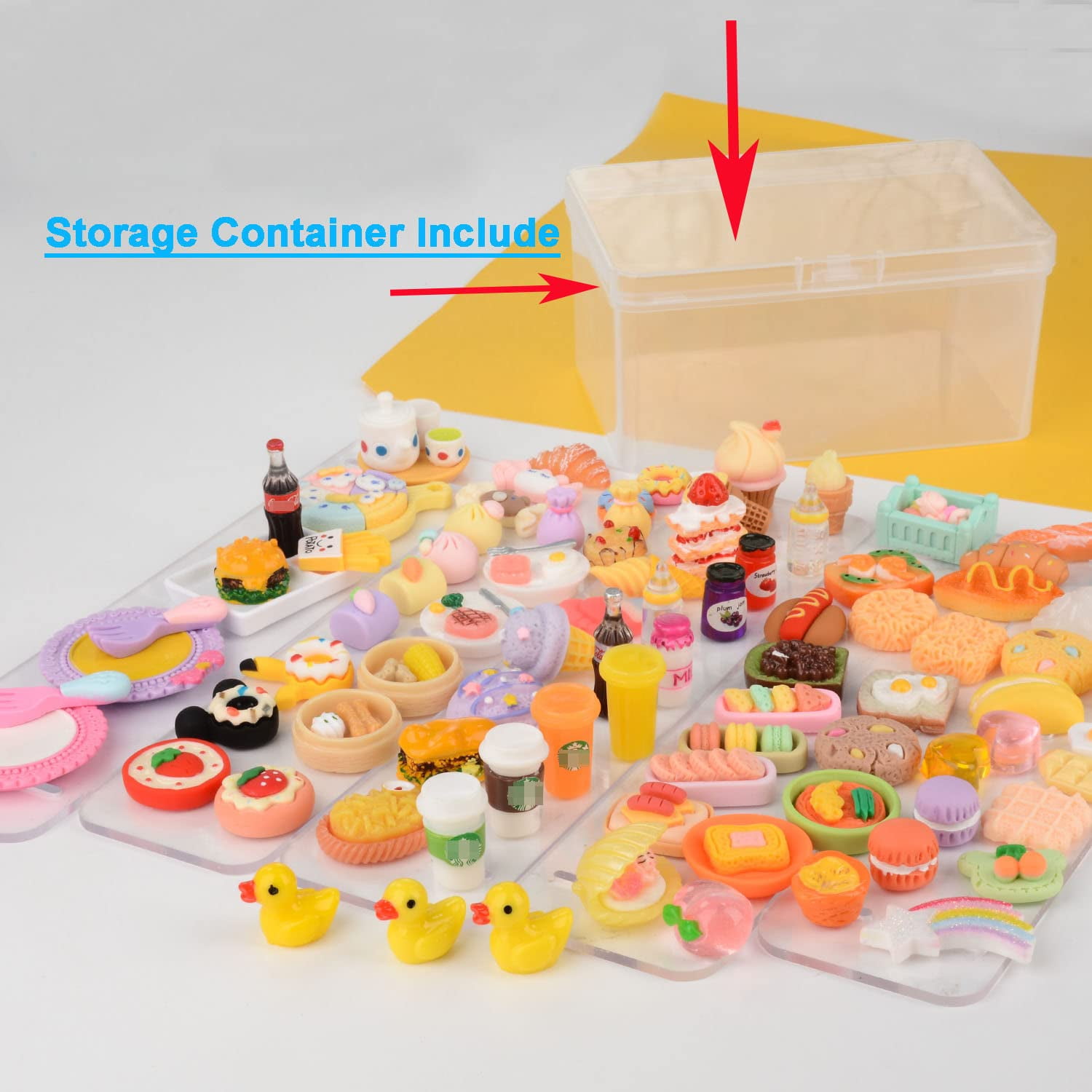 Miniature REAL food storage box pink (set of 9 pcs): for real tiny coo –  Real Mini World
