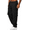 Black, variant on MLDRA Men's Cargo Pants Sweatpants Jogger Work Trousers Relaxed Fit Loose Casual Lightweight Slacks with Multi Pockets Black
