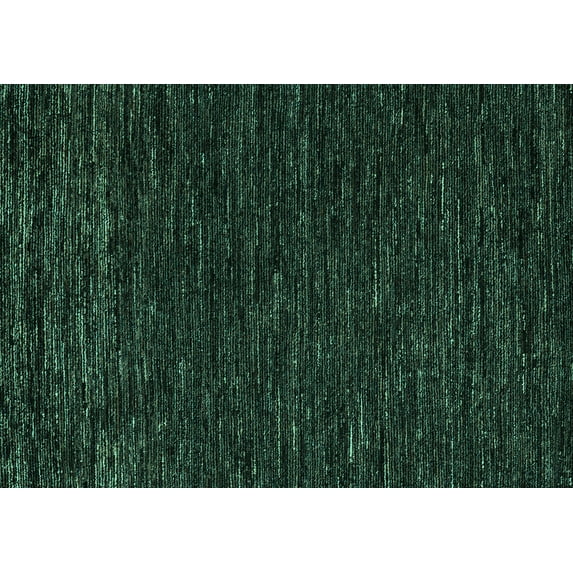 Ahgly Company Machine Washable Indoor Rectangle Abstract Turquoise Blue Modern Area Rugs, 7' x 10'