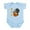 Sky Blue, variant on CafePress - Bouvier Boo Infant Bodysuit - Baby Light Bodysuit, Size Newborn - 24 Months