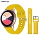 thumbnail image 1 of Correa de silicona para Samsung Galaxy Watch, pulsera de 20mm, 22mm, Active 2 Watch 3, 45mm, 42mm, Gear S3, Amazfit bip, 1 of 4