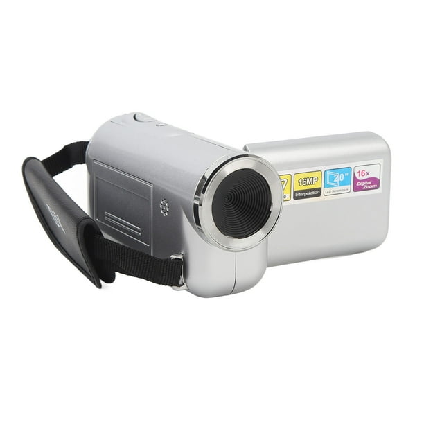 Cámara Digital de Bolsillo Point & Shoot Con Pantalla de 2 Pulgadas, Cámara de Vlogging Digital 1080p 16MP 16x Para Fotográfica, Antivibracia, Temporizador Autico,