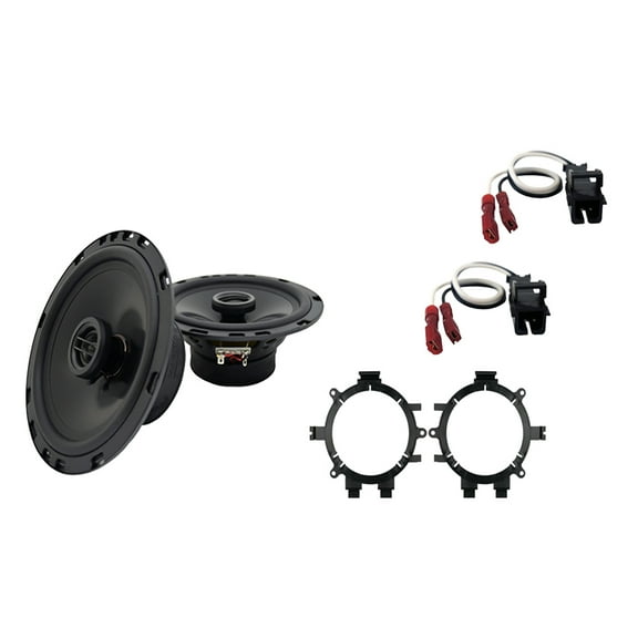 Fits GMC Savana Full Size Van 03-07 Front Doors Replacement Speakers HA-R5