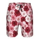 thumbnail image 3 of Balery Rose Traje de Baño Estilo Hawaiano para Hombre, Shorts de Secado Rápido con Bolsillos-X-Large, 3 of 6
