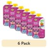 (6 pack) Earth's Best Organic Fruit Yogurt Smoothie Toddler Food, Mixed Berry, 4.2 oz Pouch