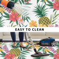 thumbnail image 5 of Pineapple Outdoor Rug for Patio/Deck/Porch, Non-Slip Large Area Rug 5 x 8 Ft, Summer Nature Tropical Fruit Flowers Leaves Indoor Outdoor Rugs Washable Area Rugs, Reversible Camping Rug Carpet Runner, 5 of 8