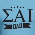 thumbnail image 3 of CafePress - Sigma Alpha Iota Dad Greek Letters T Shirt - Fitted T-Shirt, Vintage Fit Soft Cotton Tee, 3 of 4
