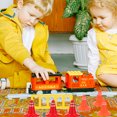 thumbnail image 3 of OULII Durable Plastic Traffic Safety Cones and Road Construction Signs Assorted Colors, 3 of 8