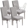 thumbnail image 1 of Housses de Chaises de Salle à Manger Imperméables, Housses de Chaises pour Salle à Manger, Housses Extensibles pour Chaises Parsons, Housse de Chaise Amovible et Lavable pour Salle à Manger et Cuisine, Protège-Chaise, 1 of 9
