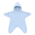 thumbnail image 5 of GiLiling Baby Starfish Onesie Halloween Zipper Hooded Star Suit Newborn Outfit Cute Dress-Up Outfit for Christmas Festival and Baby Party Dressing‑up (Sky Blue, 6-9 Months), 5 of 5