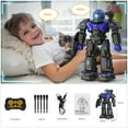 thumbnail image 3 of Remote Control Robot Toy Gesture Sensing Smart Programmable Remote Control Robot Rechargeable Smart Robot Toy With Remote Control Talking Dancing Robot Suitable For Children, 3 of 9