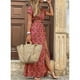 thumbnail image 5 of Vestido largo bohemio para mujer, traje de playa informal, falda Floral Y2K, elegante, 2024, 5 of 5
