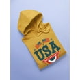 thumbnail image 3 of Usa. Independence Day Hoodie Women -Image by Shutterstock, Female Medium, 3 of 4