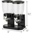 thumbnail image 3 of Single-Head Food Dispenser Oatmeal Cereal Machine，Single Contro 70 oz，Black, 3 of 4