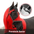 thumbnail image 3 of Resistance Horse Hood Pull-On with Face & Forelock Saver, Lycra Material, All Season, XXSmall - Xlarge sizes, 3 of 6