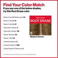 thumbnail image 6 of Revlon Root Erase Permanent Hair Color, At-Home Root Touchup Hair Dye with Applicator Brush for Multiple Use, 100% Gray Coverage, 5 Medium Brown, 3.2 fl oz, 6 of 10